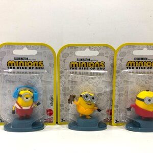 3 Minions Miniatures